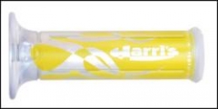 MANETKI KIEROWNICY HARRIS CHROME -YELLOW Akcesoria motocyklowe