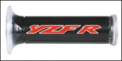 MANETKI KIEROWNICY HARRIS YAMAHA YZFR RED-BLACK Akcesoria motocyklowe