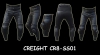 SPODNIE SKÓRZANE CREIGHT (CR8)  BLACK new