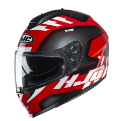 KASK HJC C70 KORO BLACK/RED/WHITE