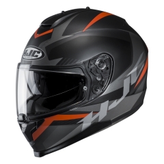 KASK HJC C70 TROKY BLACK/ORANGE