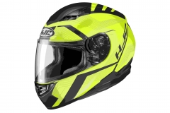 KASK HJC CS-15 FAREN BLACK/FLO GREEN