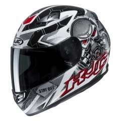 KASK HJC CS-15 RAFU BLACK/WHITE/RED