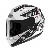 KASK HJC CS-15 TAREX WHITE/BLACK