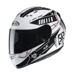 KASK HJC CS-15 TAREX WHITE/BLACK