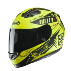 KASK HJC CS-15 TAREX BLACK/FLO YELLOW