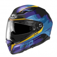 KASK HJC F70 FERON BLUE/YELLOW