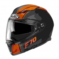 KASK HJC F70 MAGO BLACK/ORANGE