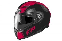 KASK HJC F70 MAGO BLACK/RED