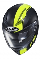 KASK HJC F70 MAGO BLACK/FLO YELLOW