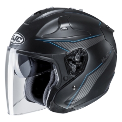 KASK HJC FG-JET JIKE BLACK/BLUE