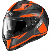 KASK HJC I70 ELIM BLACK/ORANGE