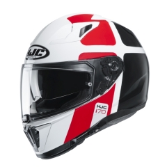 KASK HJC I70 PRIKA WHITE/BLACK/RED