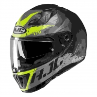 KASK HJC I70 RIAS BLACK/FLO GREEN