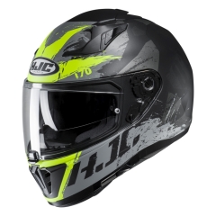 KASK HJC I70 RIAS BLACK/FLO GREEN