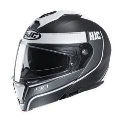 KASK HJC I90 DAVAN BLACK/WHITE