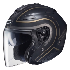 KASK HJC IS-33 II APUS BLACK/GOLD