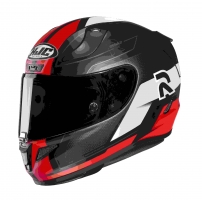 KASK HJC R-PHA-11 FESK BLACK/WHITE/RED