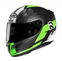 KASK HJC R-PHA-11 FESK BLACK/WHITE/GREEN