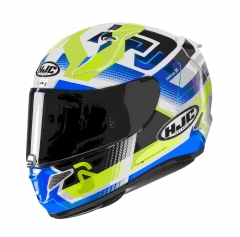 KASK HJC R-PHA-11 NECTUS BLUE/FLO YELLOW