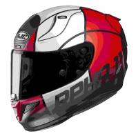 KASK HJC R-PHA-11 QUINTAIN RED/WHITE