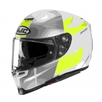 KASK HJC R-PHA-70 TERIKA WHITE/GREY/FLO YELLOW