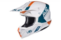 KASK HJC I50 ERASED WHITE/BLUE/ORANGE