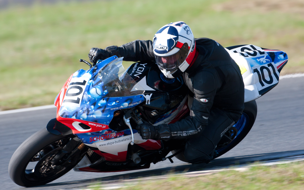Mistrzostwa Polski klasy super bike Tomasz Wilczyński